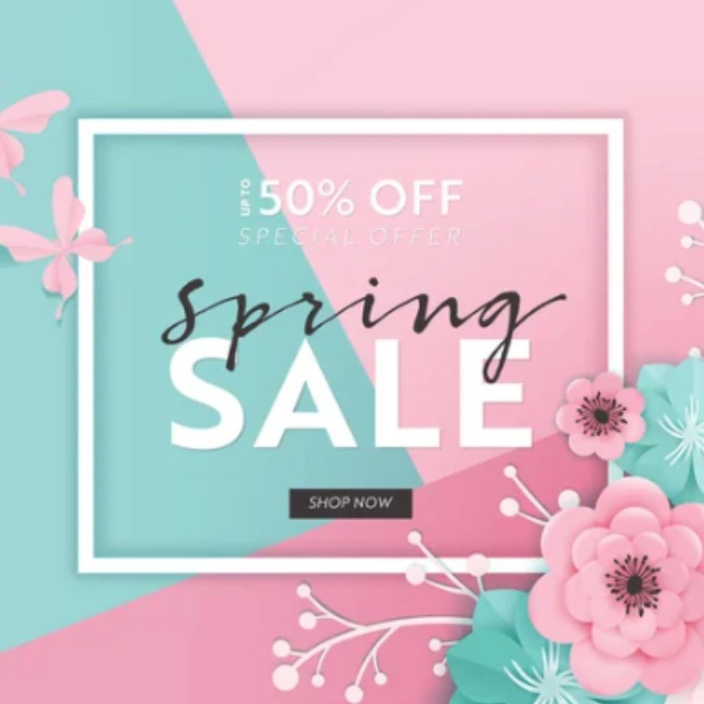 Spring Sale Up to 50% Off - Limited Time